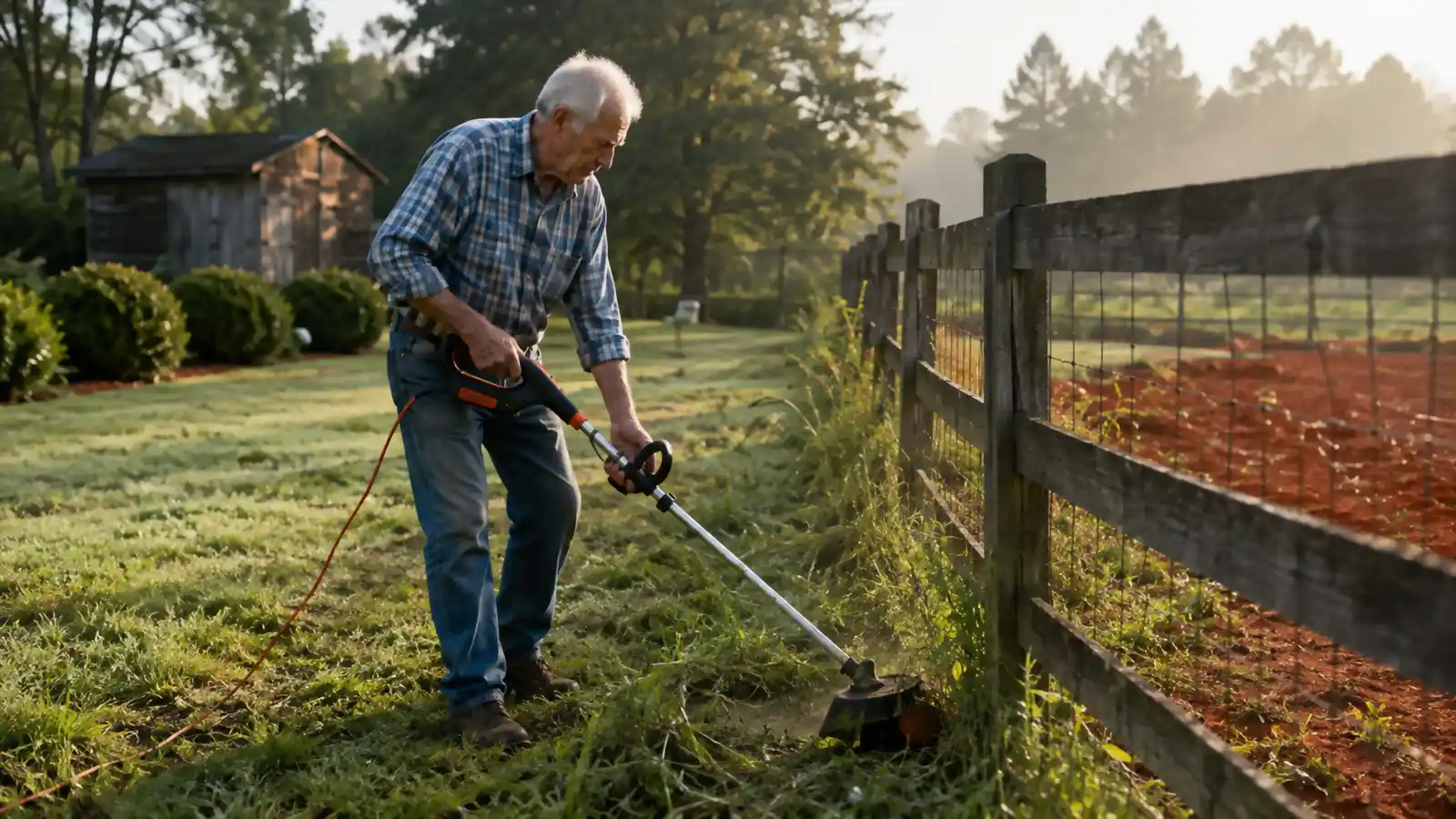BLACK+DECKER String Trimmer Review: Three Seasons Trimming My Fence Line