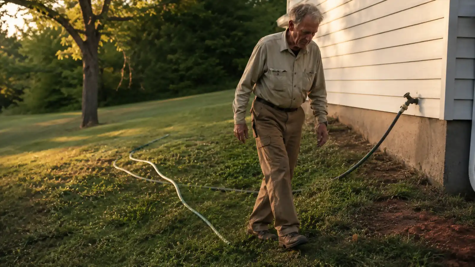 The Hose That Quit Kinking in My Yard